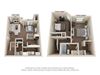 The Fairway - 2 Bedroom/ 1.5 Bath - 1,110 sq. ft. The Fairway - 2 Bedroom/ 1.5 Bath - 1,110 sq. ft. at Glen at Bogey Hills, St. Charles